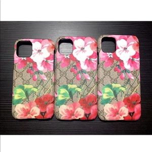 Luxury print flower iPhone Case For iPhones